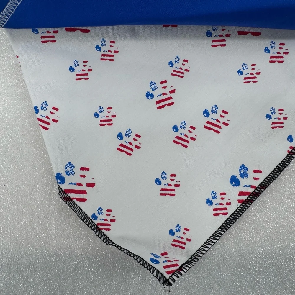 2 Pack Size L XL Rae Dunn Good Boy Bandanas Pet Scarf Dog Cat 100% Cotton